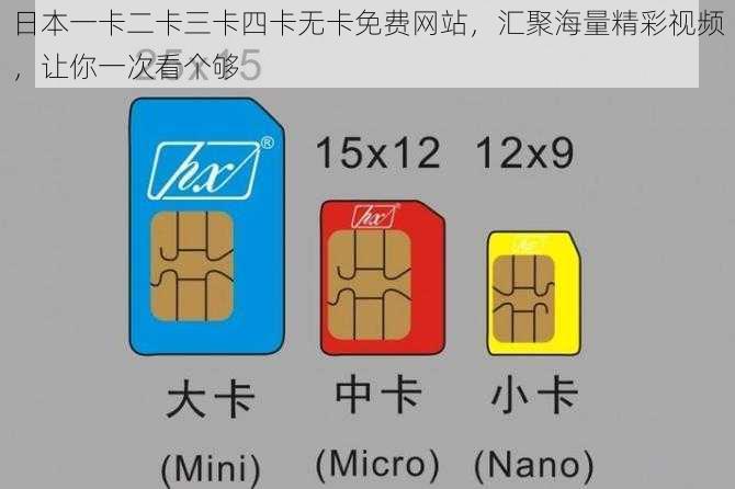 日本一卡二卡三卡四卡无卡免费网站,汇聚海量精彩视频,让你一次看个够