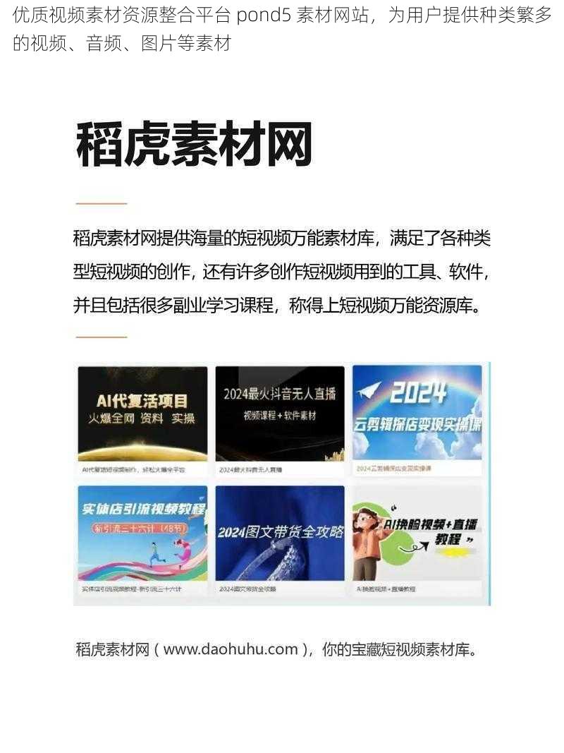 优质视频素材资源整合平台 pond5 素材网站,为用户提供种类繁多的视频、音频、图片等素材